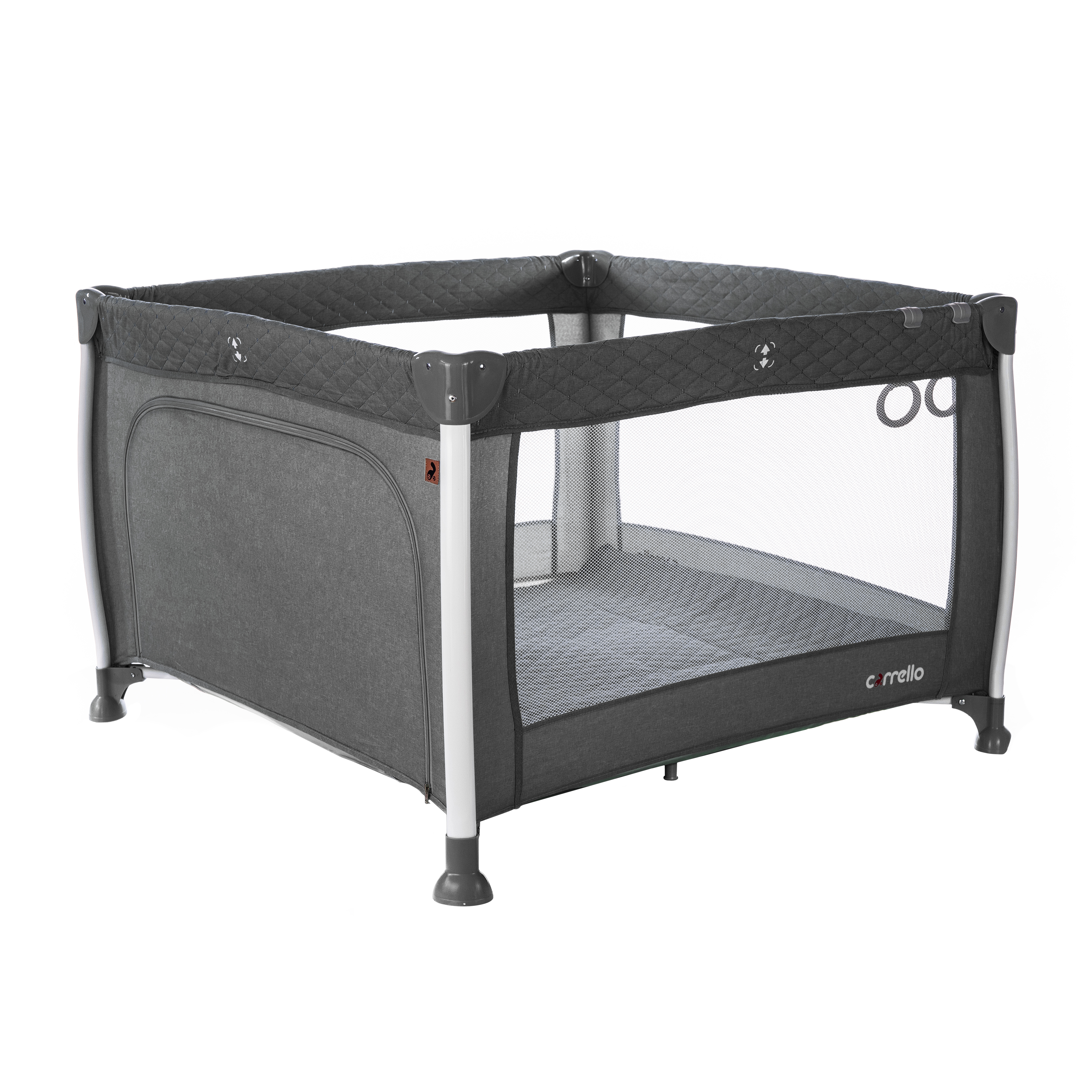 Манеж CARRELLO Cubo CRL-11602/1 Tornado Grey (Каррелло Кубо)